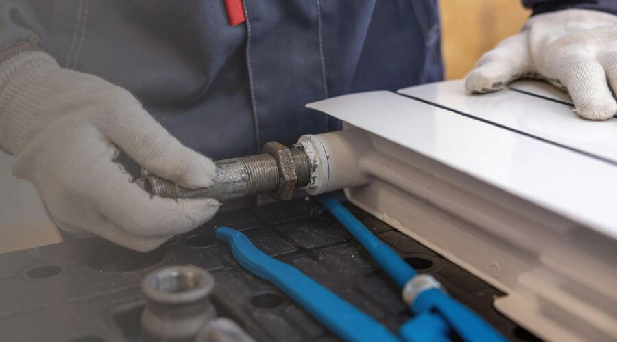 Professional water heater repair services in New Douglas, IL